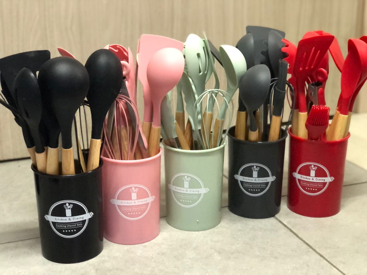 Juego de Utensilios de Cocina x12 – 30 cm