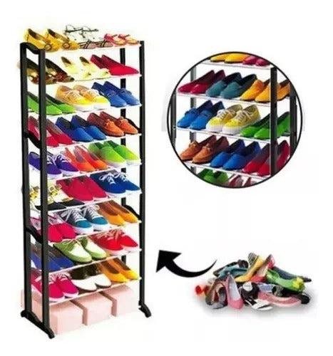 Zapatero Organizador de 10 Niveles