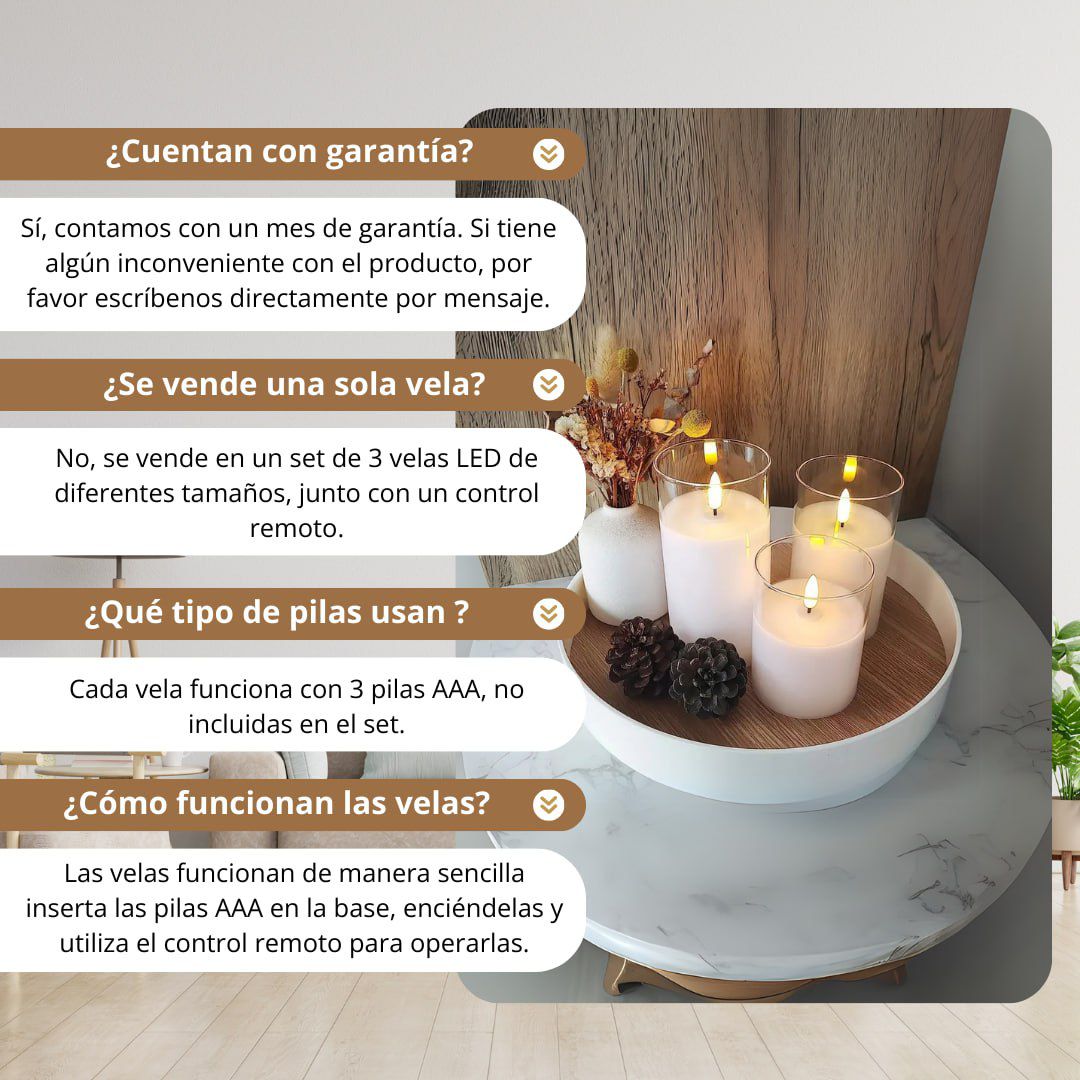 Velas LED Mágicas™